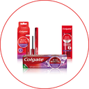 Colgate Max White Zahnpasta & Whitening-Produkte in Rot – für effektive Zahnaufhellung & Zahnhygiene. Link zu Colgate Markenseite/Whitening.